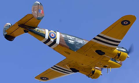 Beech D-18S N70GA, Deer Valley, February 26, 2015